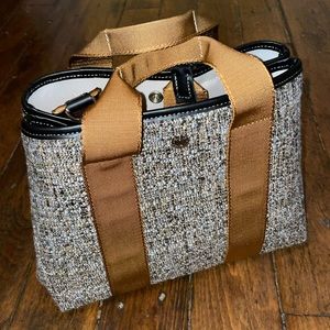 Rue De Verneuil Traversee S bag- Tweed Gold